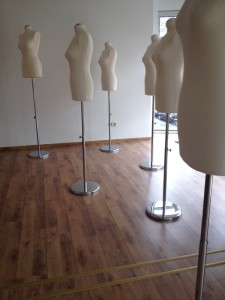 A view from the Drapage Room at Mode Design College